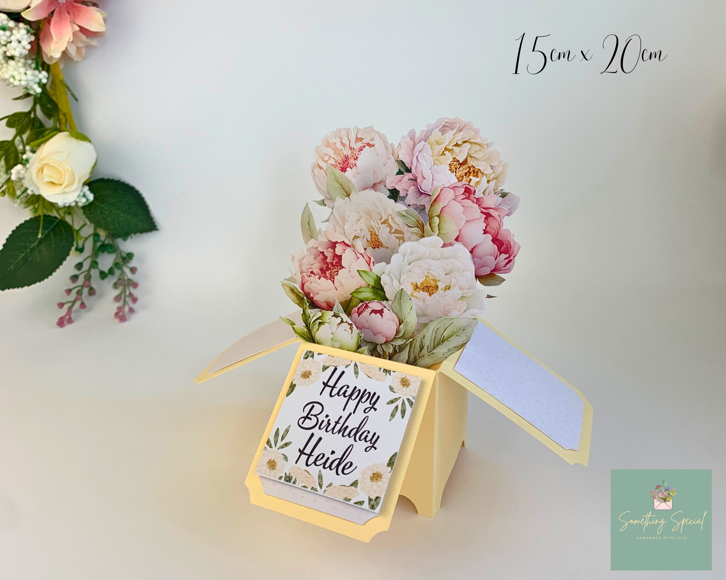 Modern script age topper main view